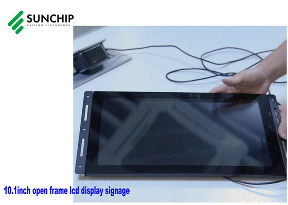 LCD 열린 프레임 디지털 신호 금속 광고 플레이어 산업적 LCD 모니터