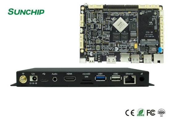 안드로이드 6.0 EDP LVDS 이더넷 안드로이드 리눅스 HD 미디어 플레이어 박스와 RK3288 쿼드-코어 칩셋트