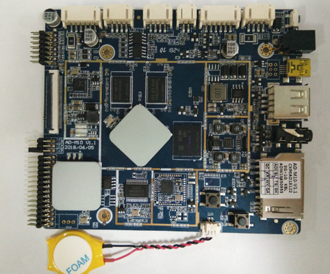 드라이버를 디코딩하기 위한 MIPI LVDS 올인원 메인보드 쿼드 코어 RK3128 안드로이드