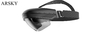 ARSKY 올인원 가상 현실 3D 헤드셋 안경 블루투스 와이파이 전문가 2560x1440 2K 화면