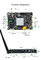 안드로이드 7.1.2 UART IR 원격제어 장치 이더넷 HD 미디어 플레이어 박스와 RK3399 헥사-코어 칩셋트