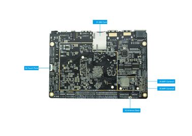 록칩 RK3399 4K lvds edp 해상도 1080P 4GB DDR 32GB EMMC 임베디드 시스템 보드 헥사 코어 와이파이 ARM 보드